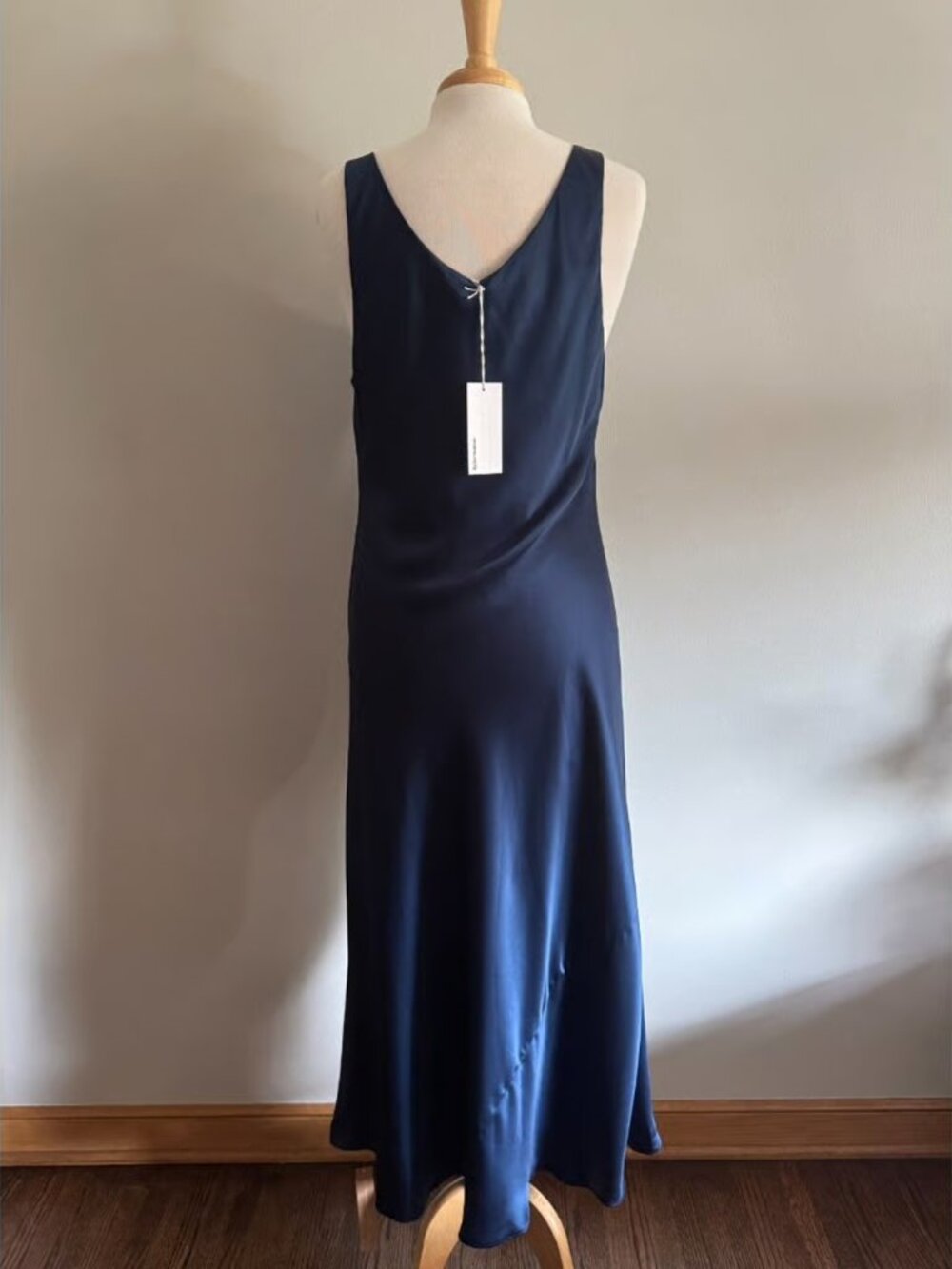 NWT Reformation Bevin Satin Dress - Picture 3 of 15